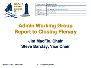 ICT Accessibility for All at GSC16