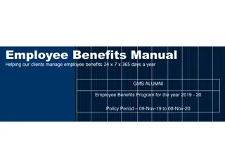 Employee Benefits Manual for Effective Management