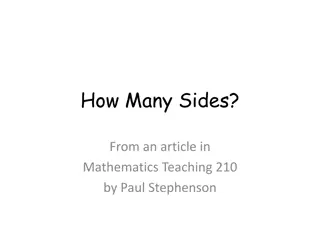 Polygons: How Many Sides - Geometry Article