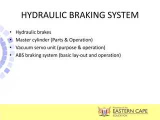 Hydraulic Braking Systems Overview