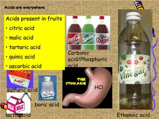 Fascinating World of Acids