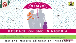Uptake of Seasonal Malaria Chemoprevention in Nigeria