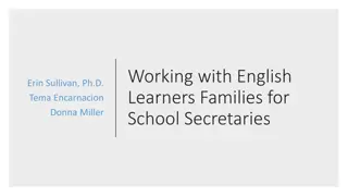 Working with English Learners Families: Essential Guidelines
