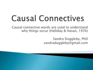 Understanding Causal Connective Words