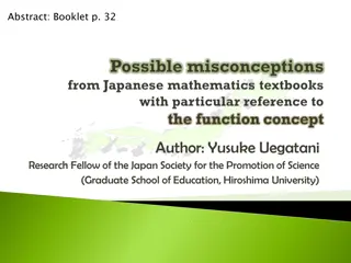 Mathematics Textbook Misconceptions: Influence on Students