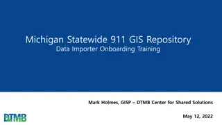 Michigan Statewide GIS Data Repository Requirements