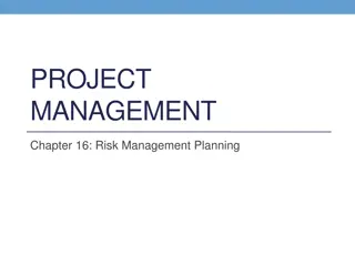 Risk Management Planning in Project Management
