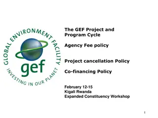 GEF Project Cycle Overview