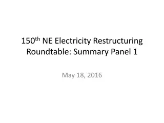 New England Electricity Restructuring Insights