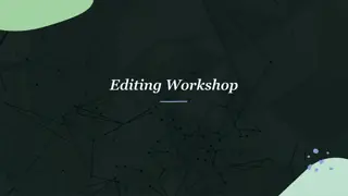 Ultimate Guide to Editorial Editing Process