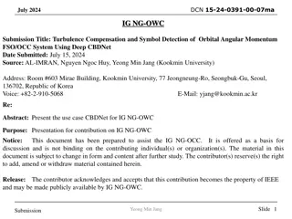 Turbulence Compensation & Symbol Detection in FSO/OCC System