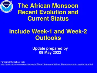 African Monsoon Status and Outlooks May 2022