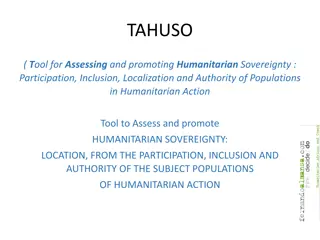 Assessing Humanitarian Sovereignty Through Inclusion and Authority