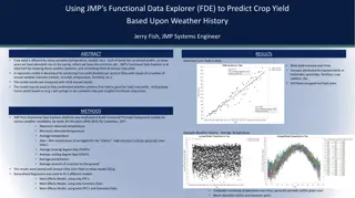 Predicting Crop Yield Using Weather History in Ohio