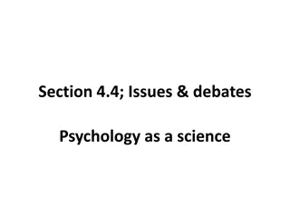 Understanding the Debate on Psychology as a Science