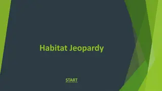 Discover Habitat Jeopardy