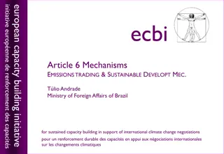 European Capacity Building Initiative Overview