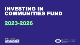Funding Opportunities for Community Projects 2023-2026