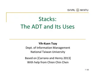 Understanding the ADT Stack in Information Management