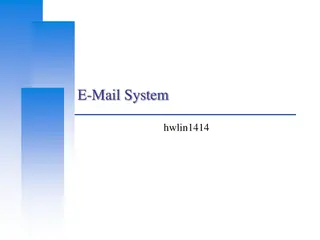 Understanding Components of E-Mail Systems