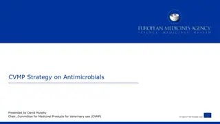 CVMP Strategy on Antimicrobials 2016-2020 Overview
