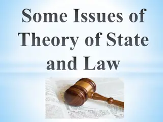 Understanding State and Law: Key Concepts and Approaches