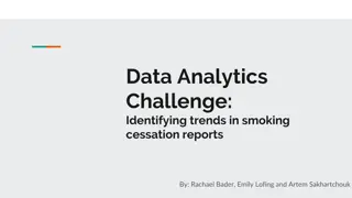 Smoking Cessation Trends Analysis