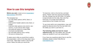 Effective Presentation Slide Template Tips