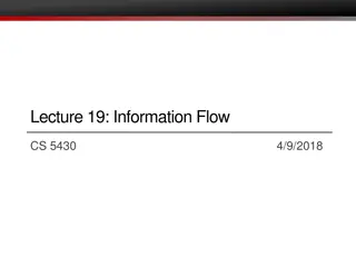 Understanding Information Flow and Access Control Policies