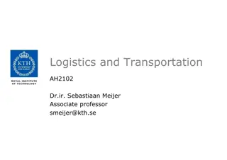 Introduction to Logistics and Transportation Course
