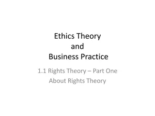 Modern Rights Theory in Business Ethics