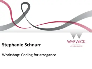 Understanding Arrogance in Leadership Discourse
