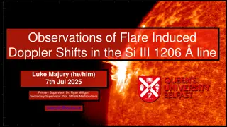 Flare-Induced Doppler Shifts in Si III Line