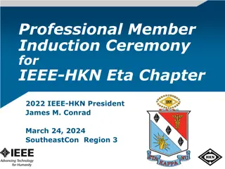 IEEE-HKN Eta Chapter Induction Ceremony 2022