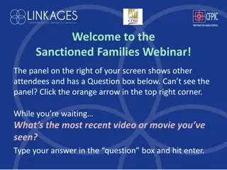 Successful Strategies for Working with Sanctioned Families