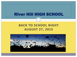 River Hill High School Back to School Night Highlights