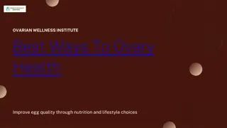 Best Ways To Ovary Health | World Fertility Services