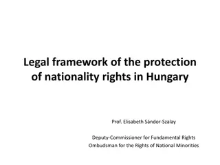 Protection of Nationality Rights in Hungary