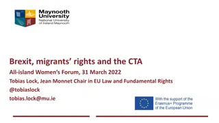Brexit, Migrants' Rights, and the CTA All-Island Women's Forum