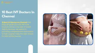 10 Best IVF Doctors In Chennai