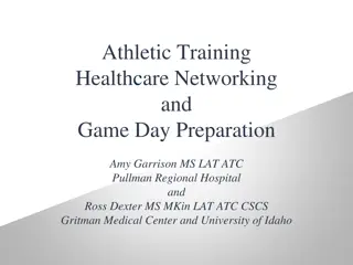Athletic Training and Healthcare Networking