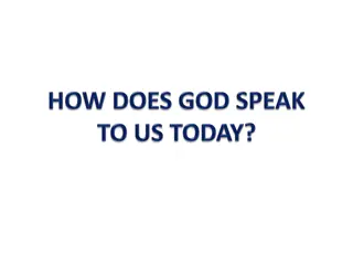 God's Communication Methods Revealed