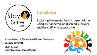 Impact of Covid-19 on Disabled Survivors and Support Staff