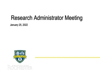 Effective Support for Procurement and Research Administrators
