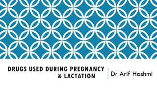 Drugs Used During Pregnancy and Lactation