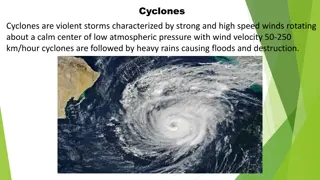 Cyclones, Tsunamis, and Disasters