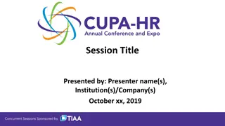 Effective Presentation Tips