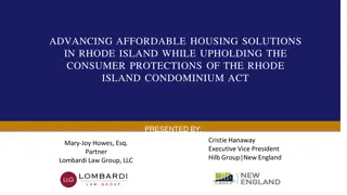 Affordable Housing Solutions in Rhode Island