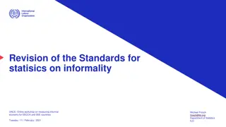 Workshop on Revising Statistics for Informality in Economy