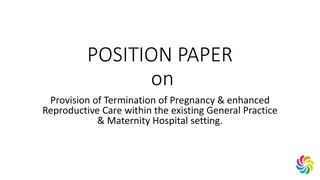 Enhanced Reproductive Care & Termination Provision